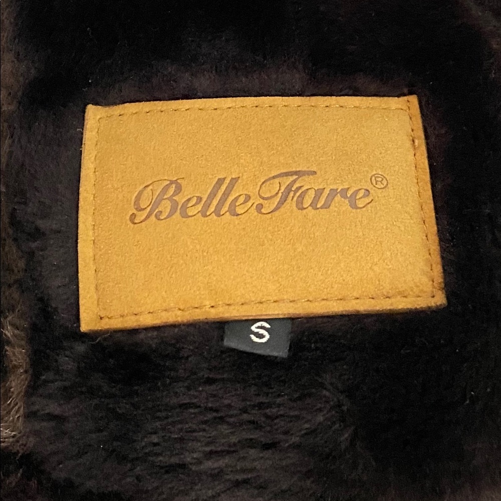 BELLE FARE Layering Dyed Brown Fox Fur Vest Size S $875 - Picture 6 of 8